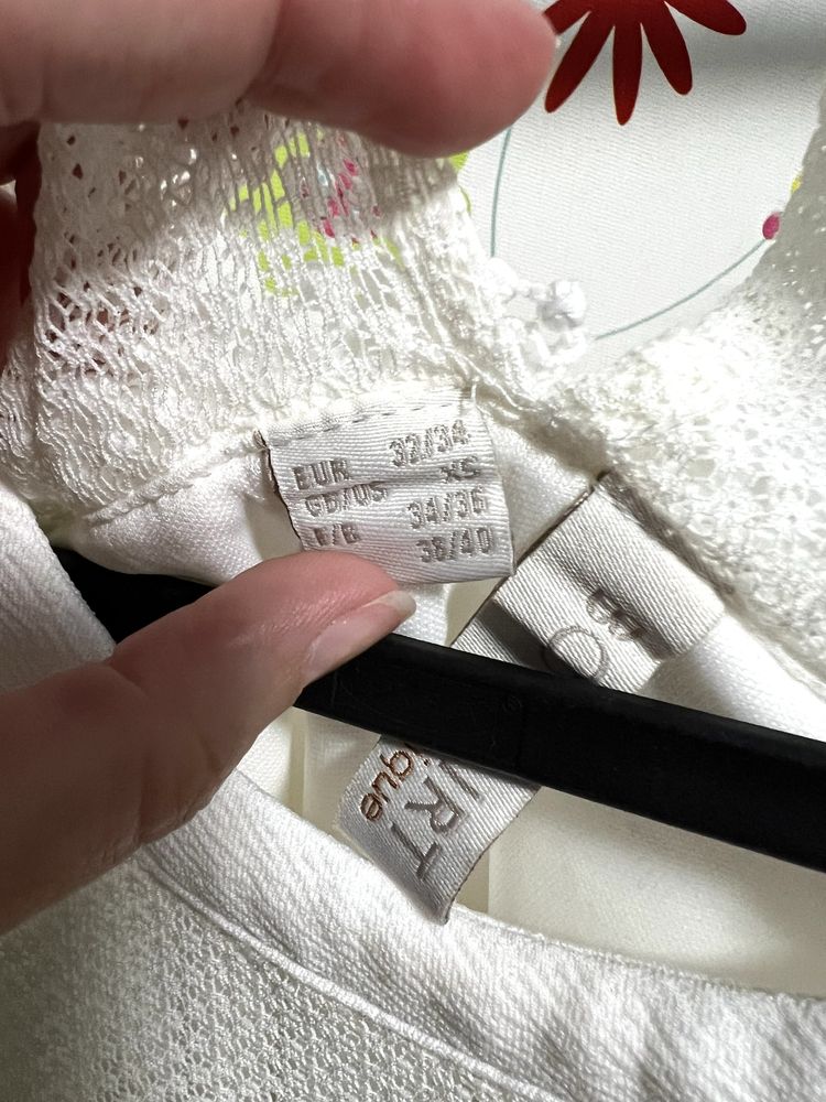 Белое платье bonprix 34 xs