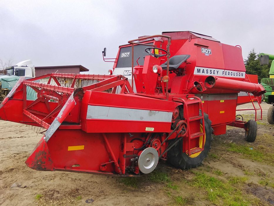 Kombajn Massey Ferguson 307 oryginal zadbany sieczkarnia 186,487 MF