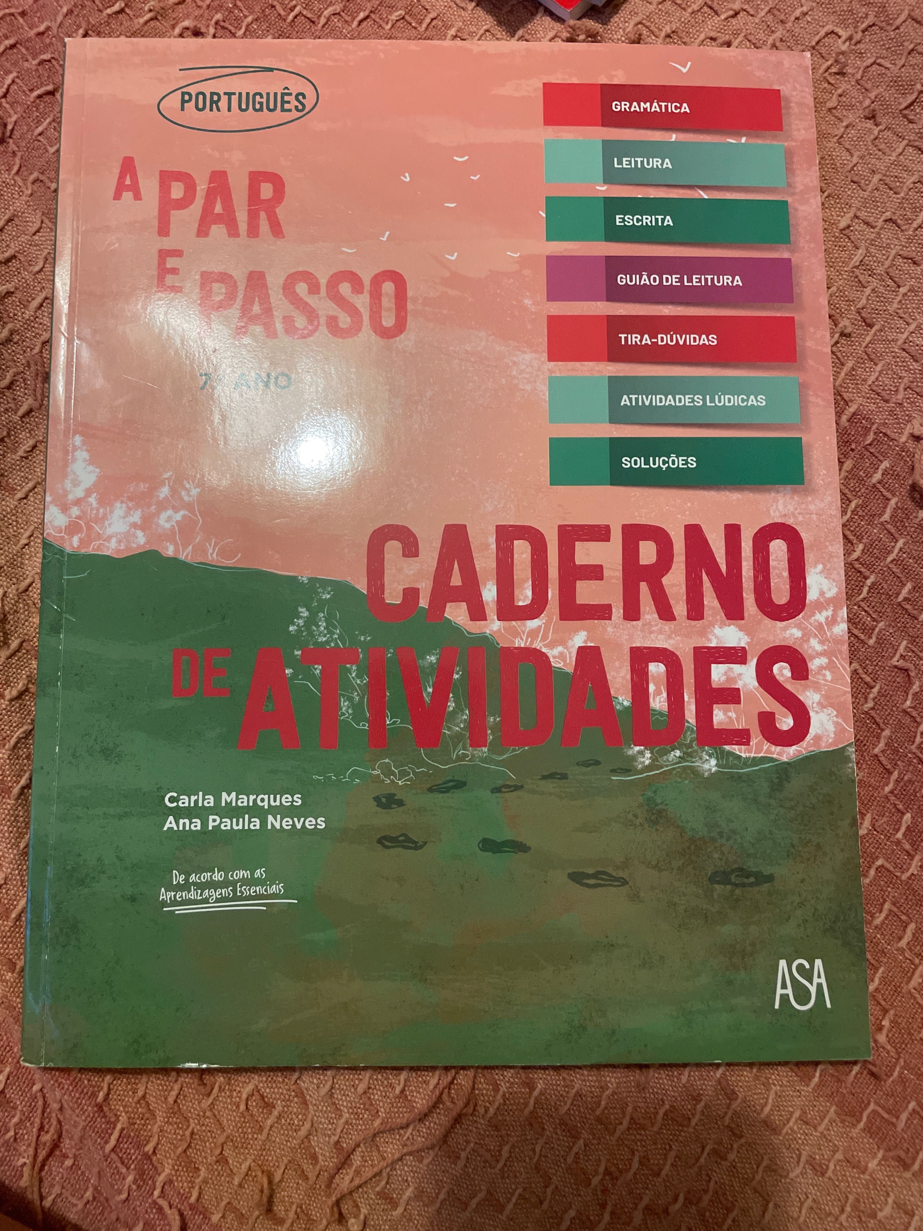 Cadernos de atividades 5 e 7 ano