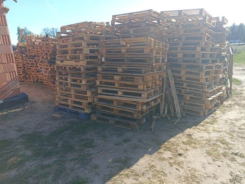 Opał drewno palety na opał 120x100