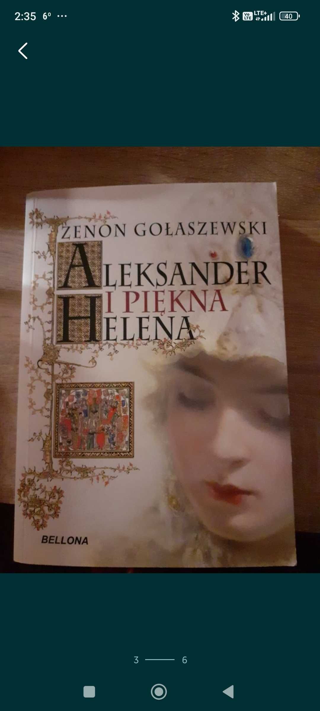 Książka -
Zenon Golaszewski-Aleksander i piekna Helena