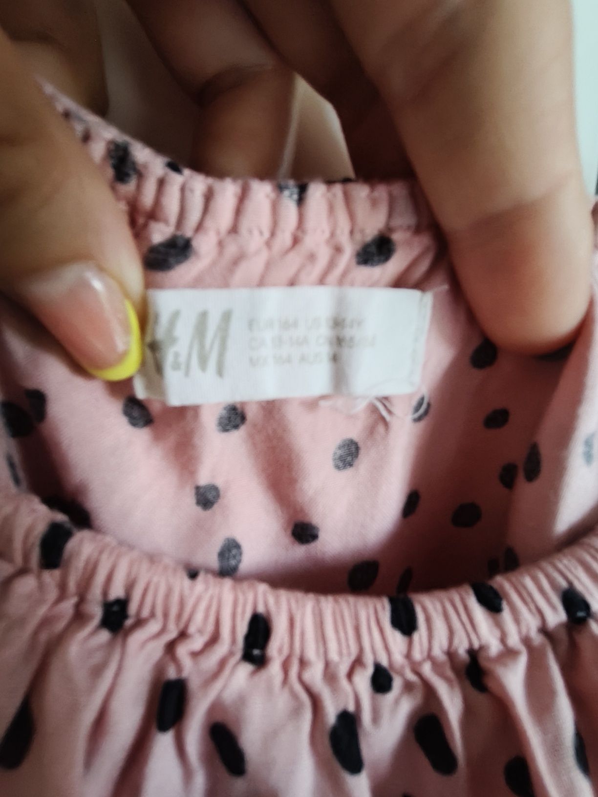 Kombinezon H&M pudrowy róż.