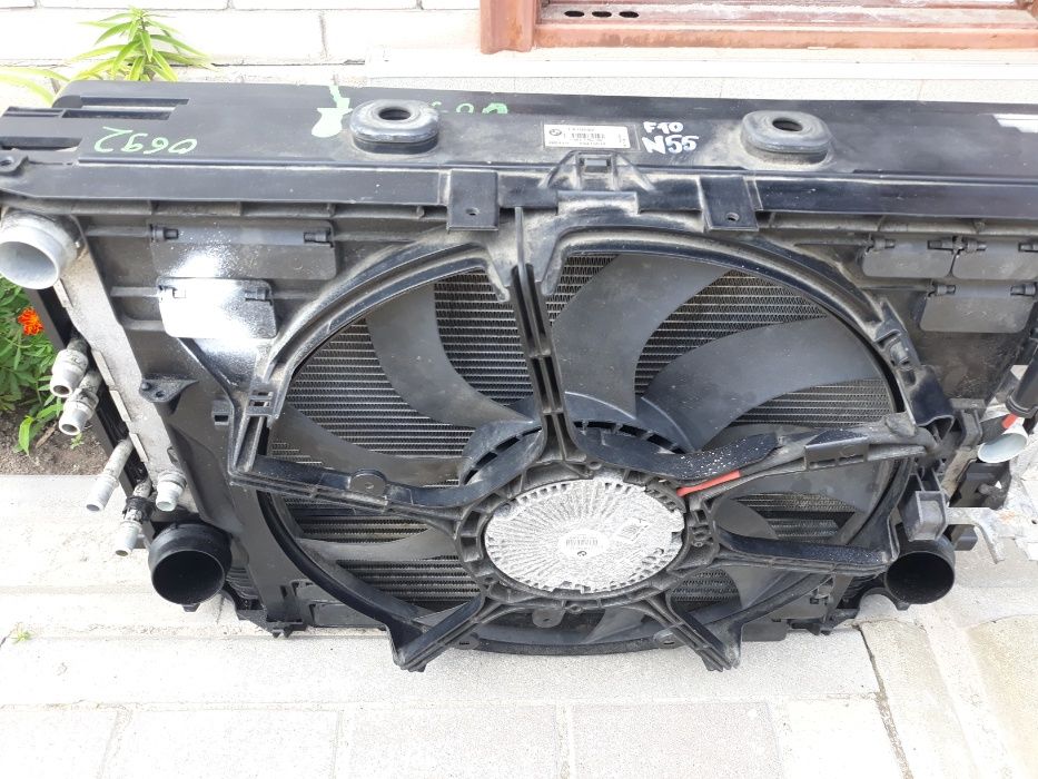 Радиатор Вентилятор Кассета Диффузор Теплообменник BMW F10 F11 E70 E60