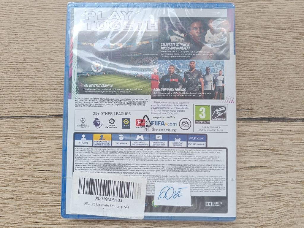 Nowa gra PS4 PS5 - FIFA 21 Ultimate Edition