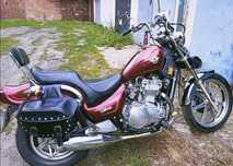 Kawasaki Vulcan en 500 od motocyklistki