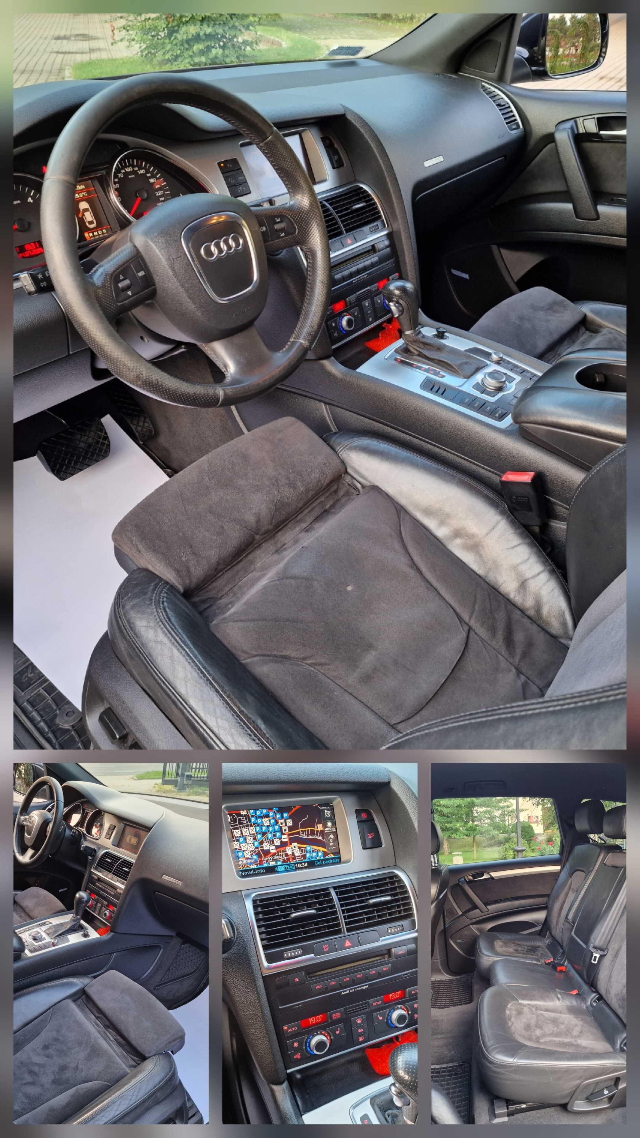 Audi Q7 S-Line Sport Plus Quattro 3.0 TDi*233Ps*Skóry-Alcantara
