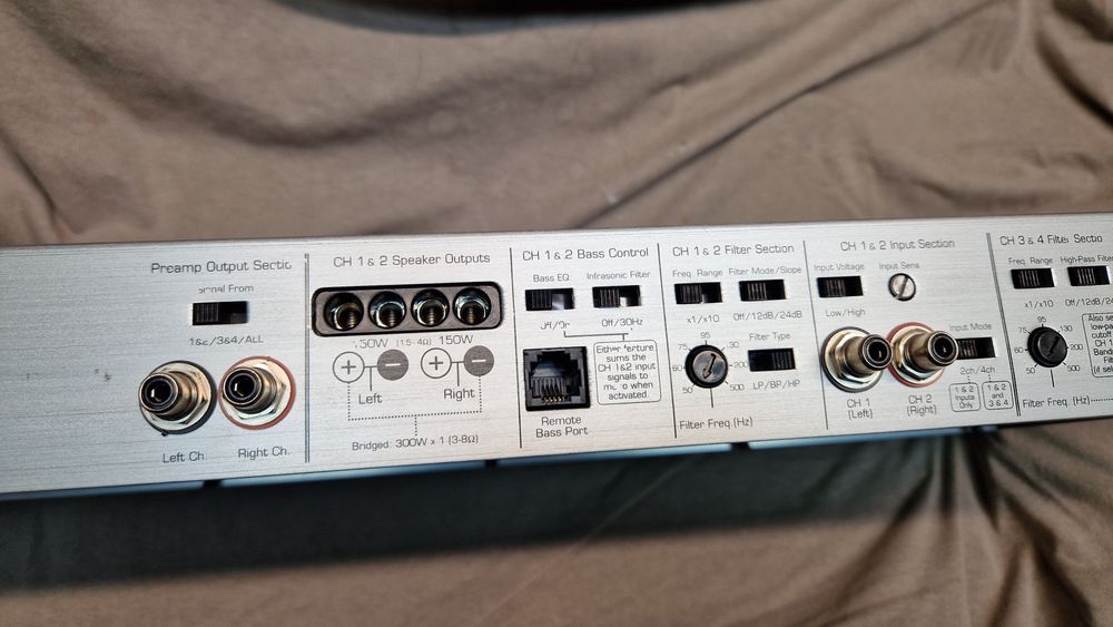 JL AUDIO SLASH 450/4 mocne 4 kanały Hi-End