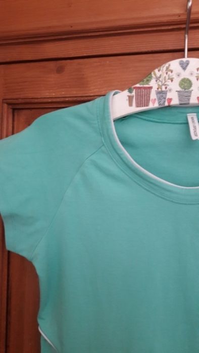 M & S ładny , elastyczny t - shirt cotton extra r 14 lub L/ XL