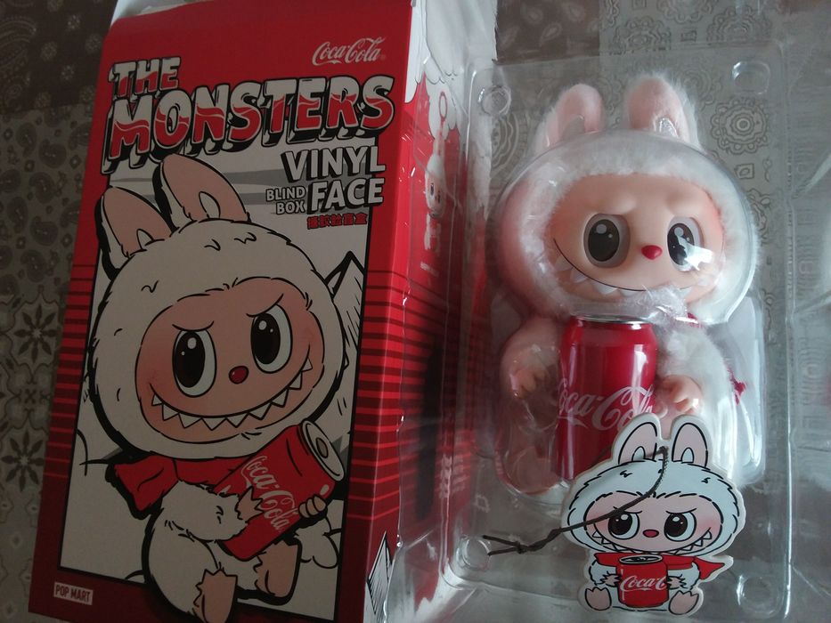Кока Кола Лабубу оригинал эксклюзив Поп Март Labubu Cola Pop Mart