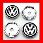 *NOWE* Dekielki 60mm VW VOLKSWAGEN komplet 4szt. dekle znaczki kapsle