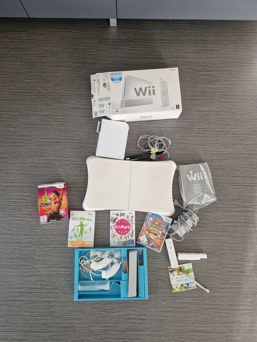Nintendo Wii rvl-001 +Wii Balance Bord