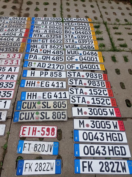 Tablice rejestracyjne