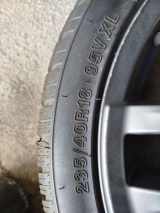 4 jantes ATS 18'' com pneus novos 235/40R18