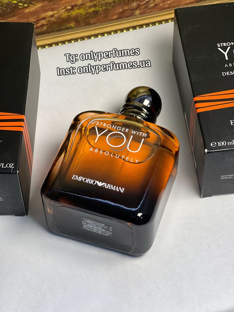Духи чоловічі Armani Stronger With You Absolutely.  Армани Стронгер