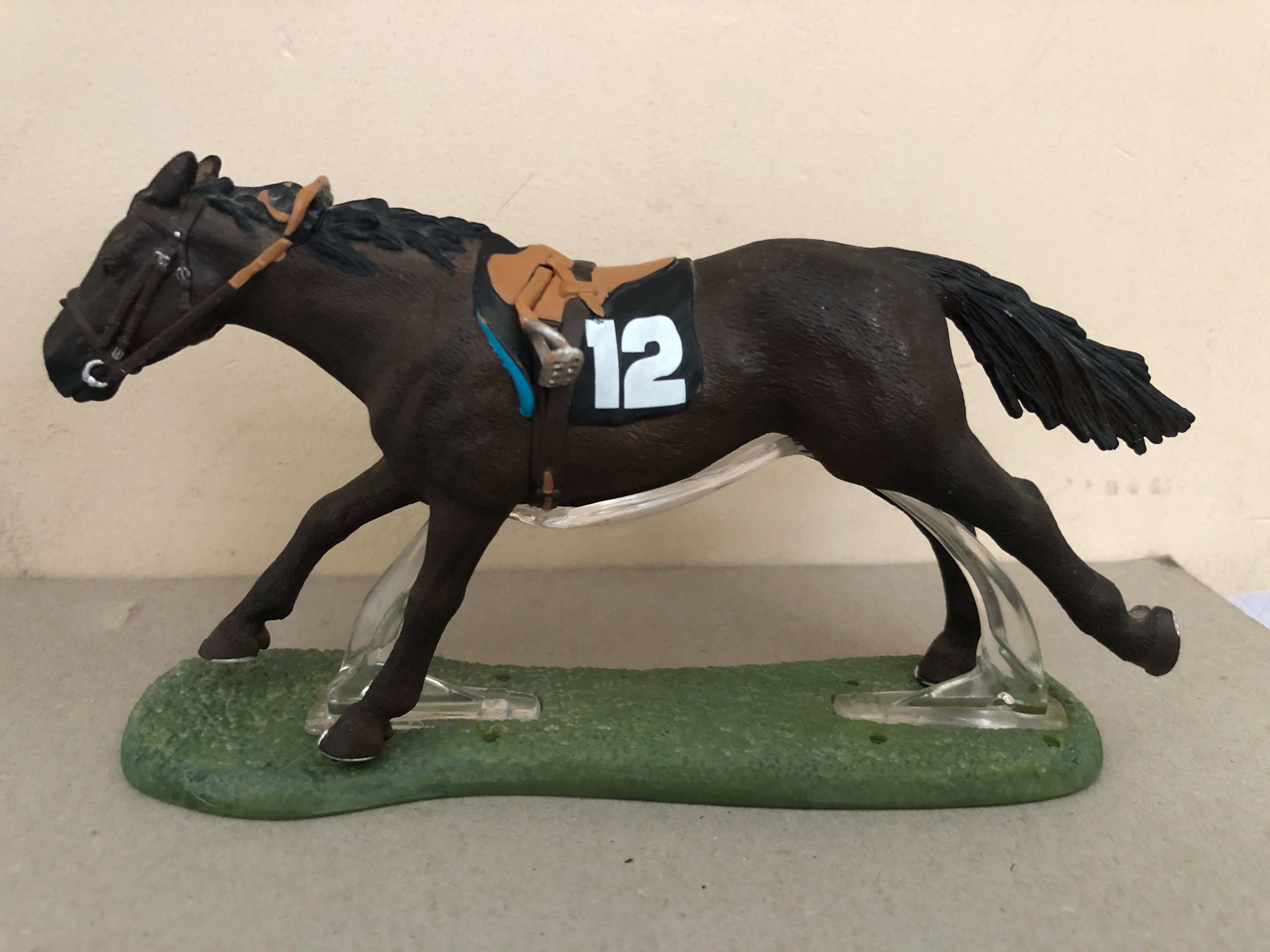 Schleich koń wyścigowy 42027 UNIKAT