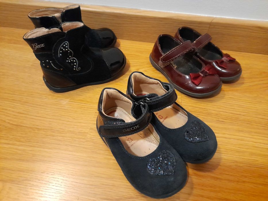 Vários sapatos botas 21 geox