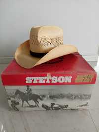Kapelusz Stetson Rodeo Straw Western Runcher z USA