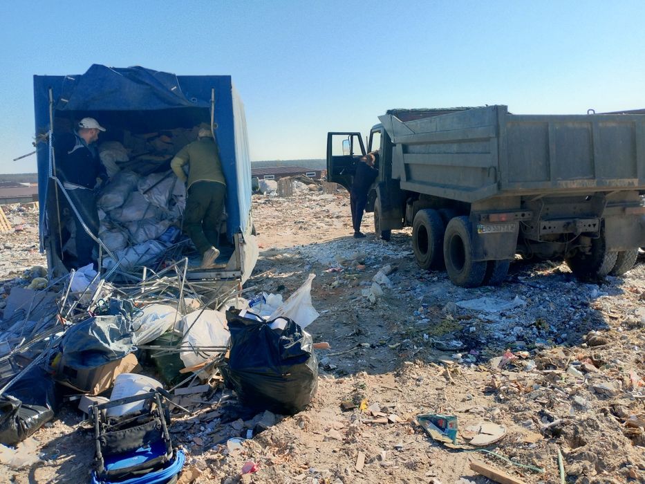 Вивіз Будівельного Побутового Сміття Мотлоху листя гілля до 2,5 тонн