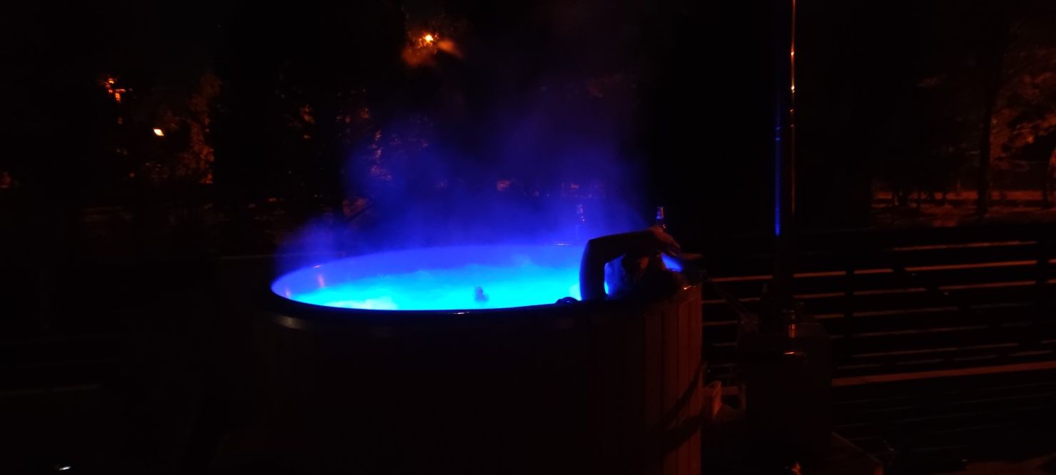 Balia ogrodowa jacuzzi hottube bania ruska hydromasaż airmasaż