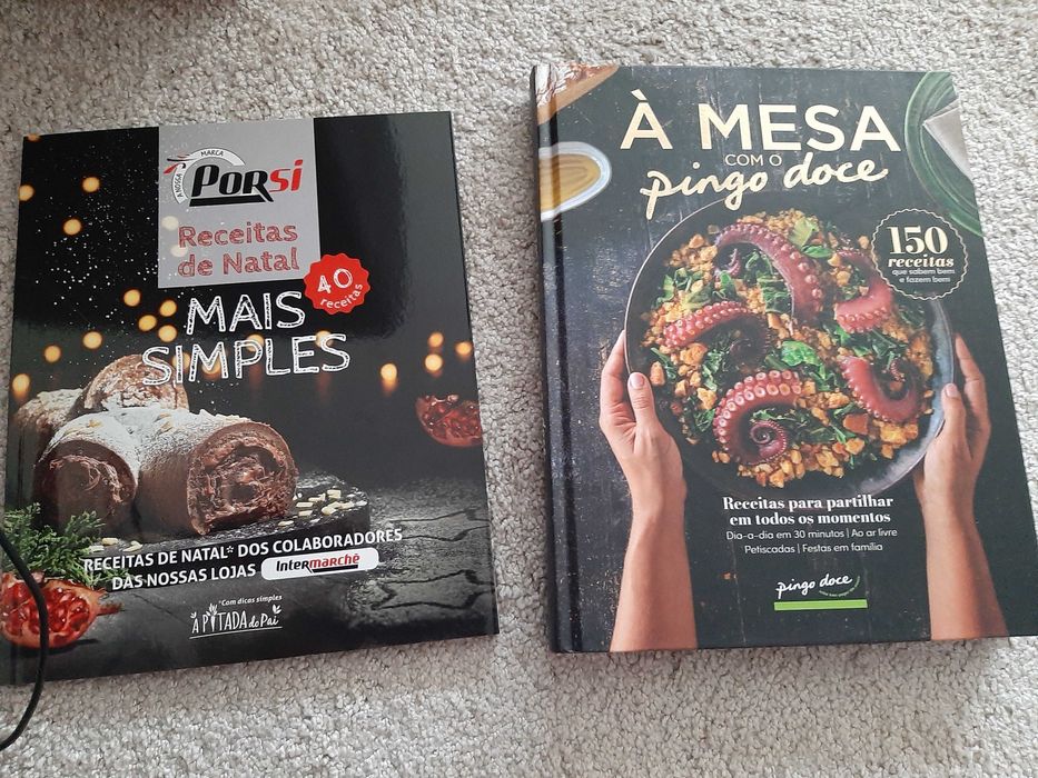 Dois livros de receitas novos
