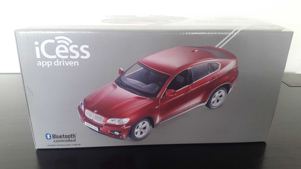 iCess BMW X6 zdalnie sterowany ze smartfona