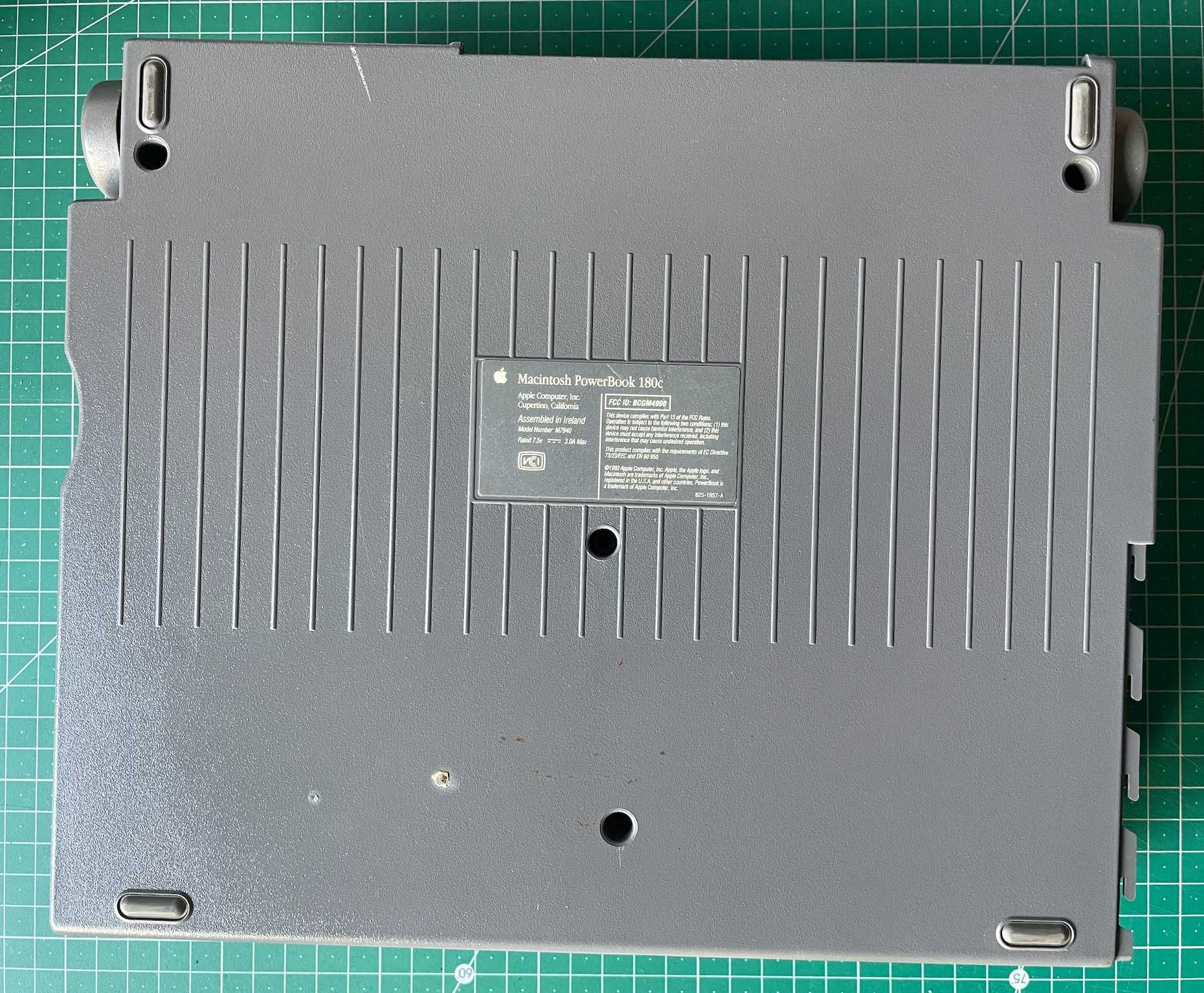Apple Macintosh Powerbook 180C clássico de 1993