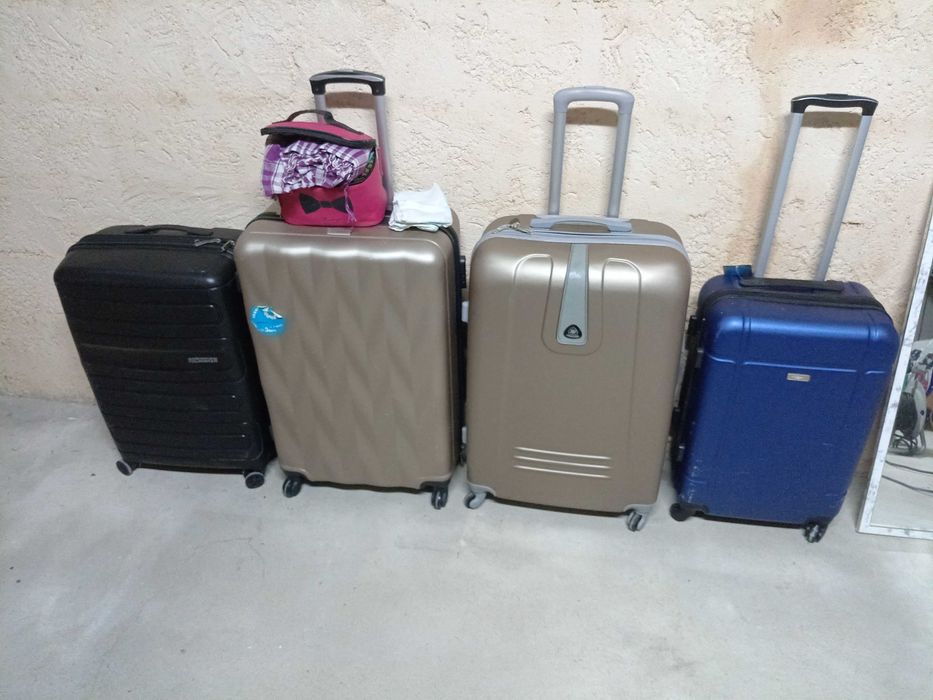 malas de viagem novas e usadas