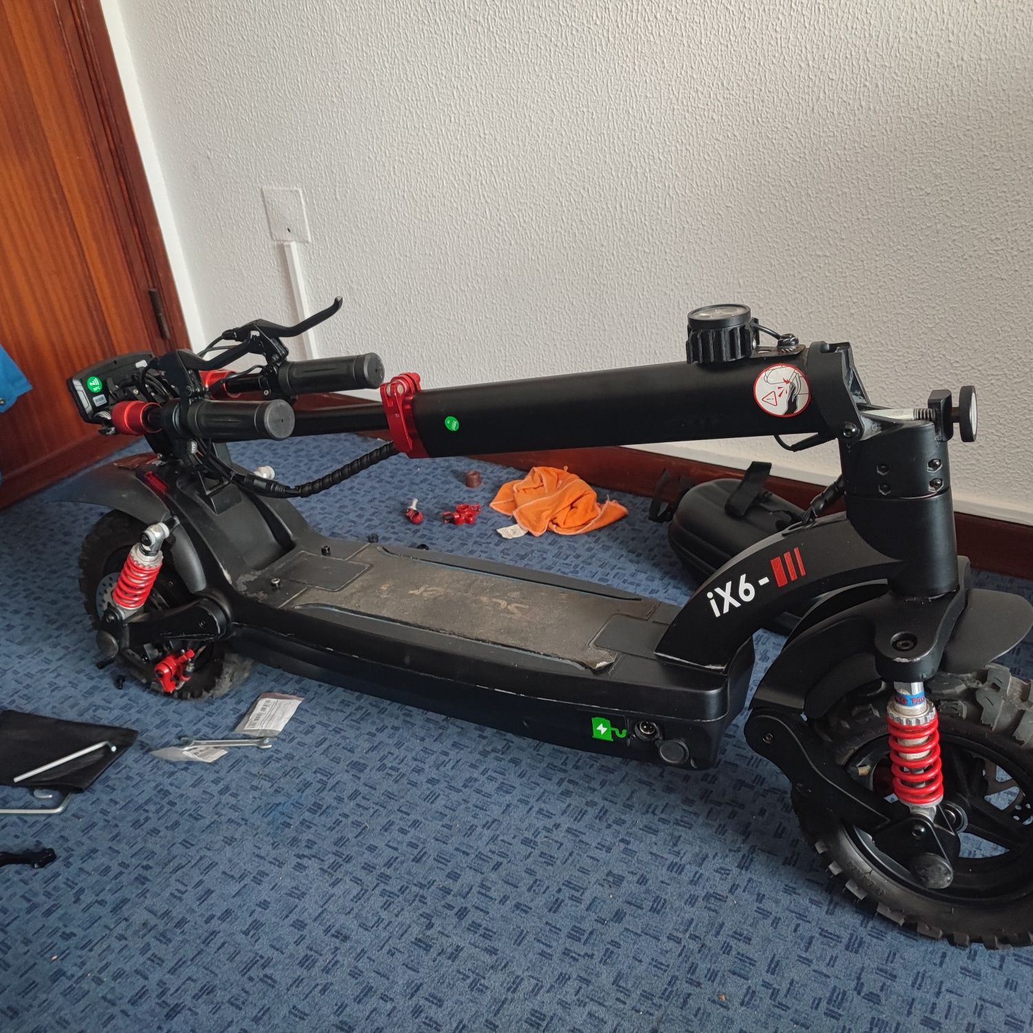 Scooter ix6 933 km rodados!
