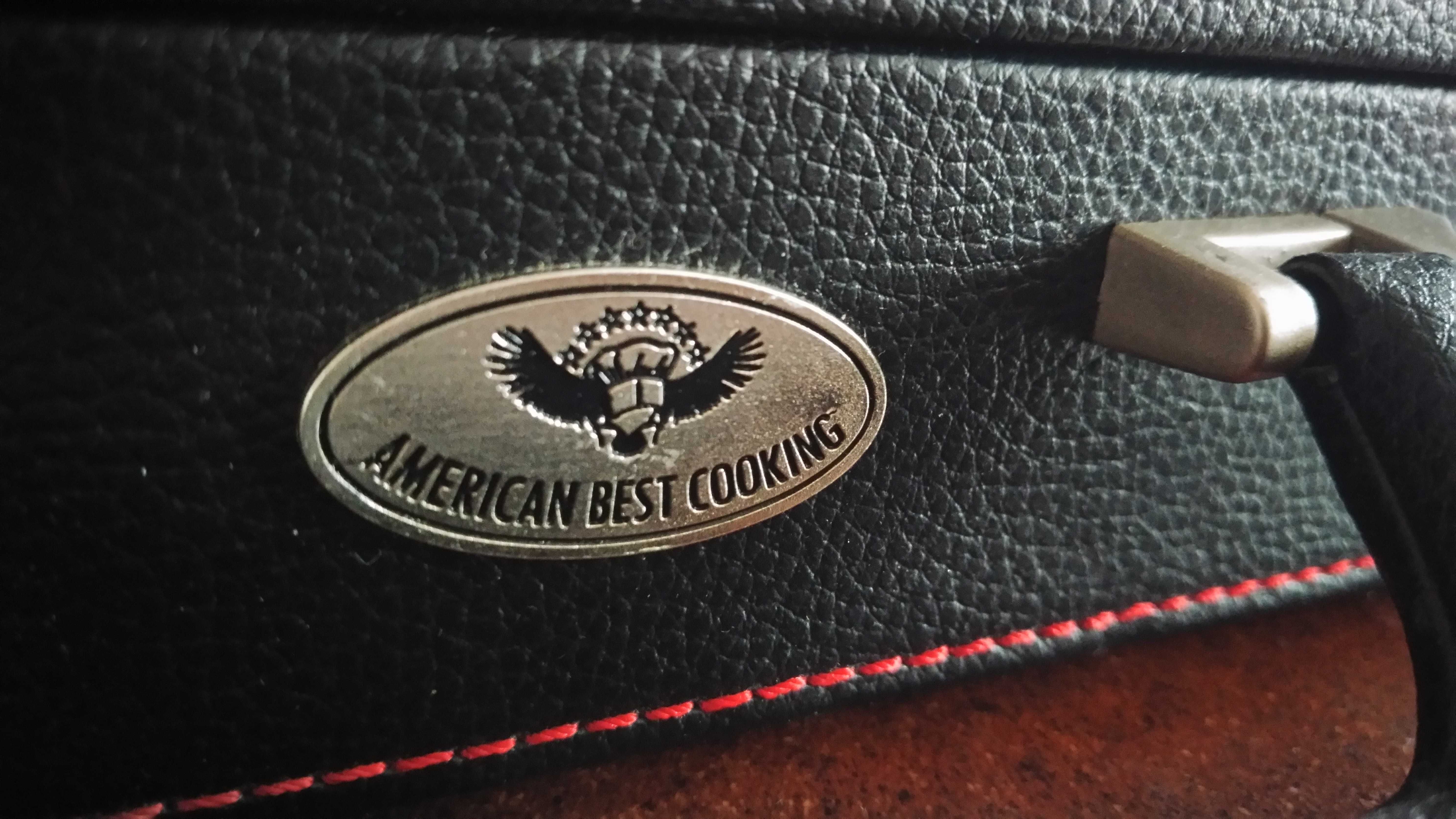 Komplet 24 noży ze stali nierdzewnej - American Best Cooking - walizka