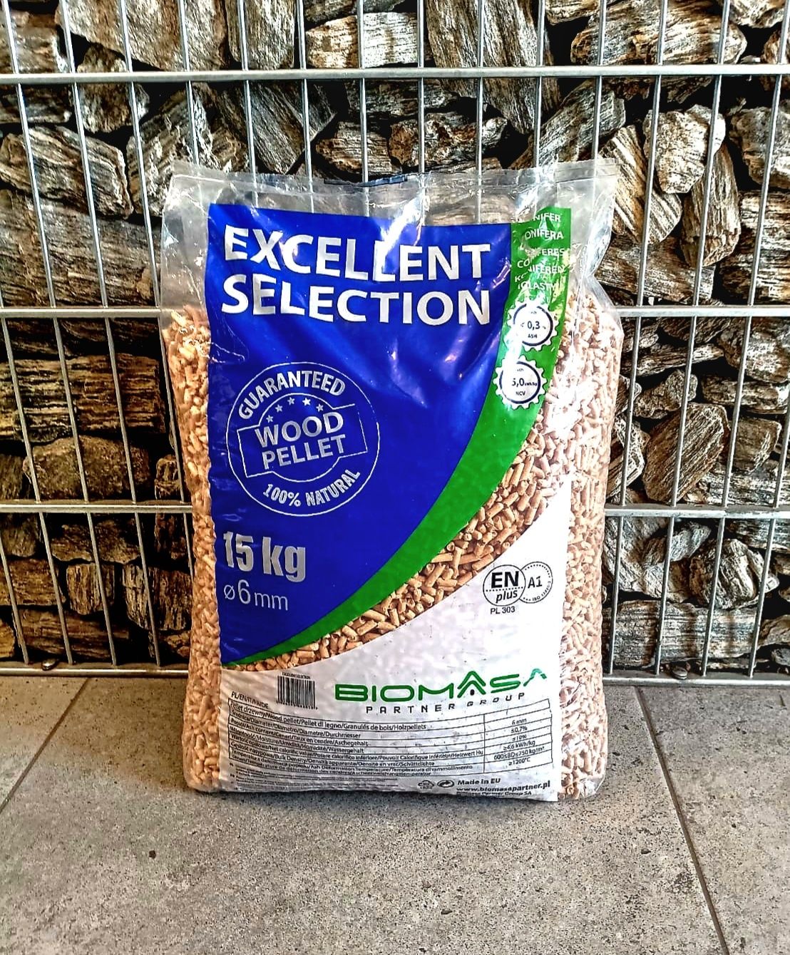 Pellet PREMIUM ENplus A1 super pelet drzewny SELECTION firmy Biomasa