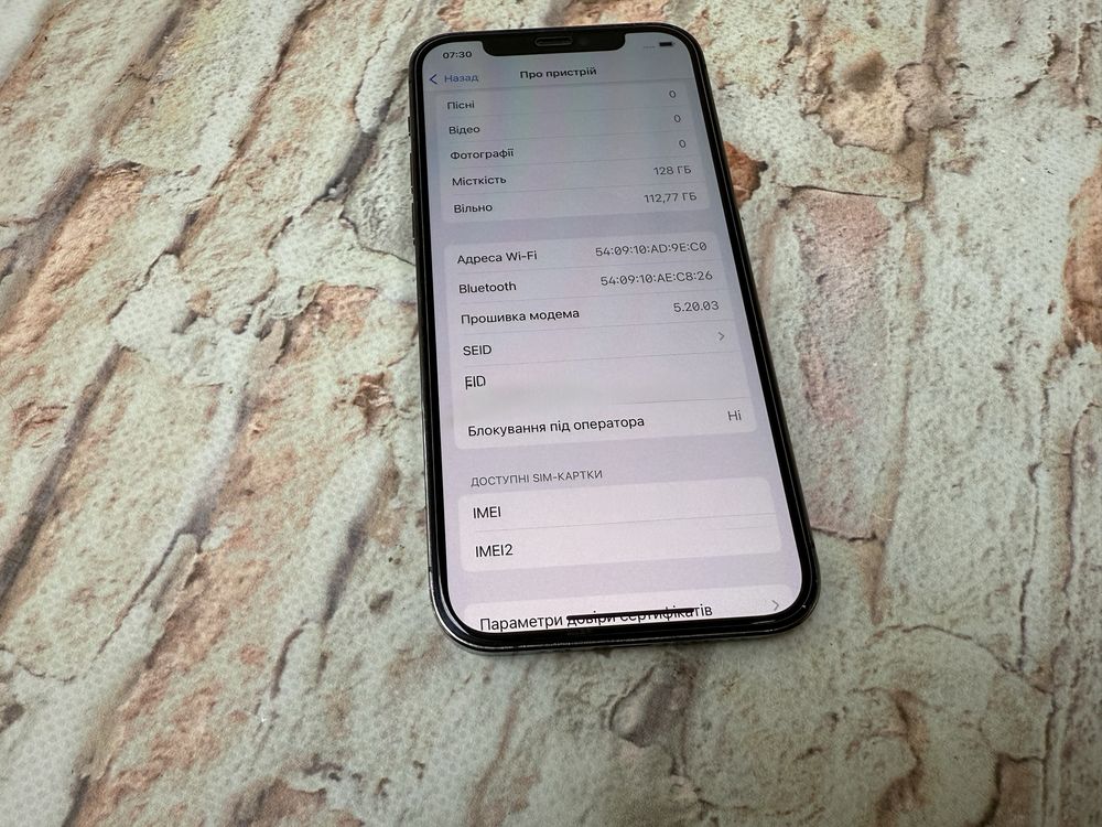 Iphone 12 Pro 128gb neverlock Graphite 350$