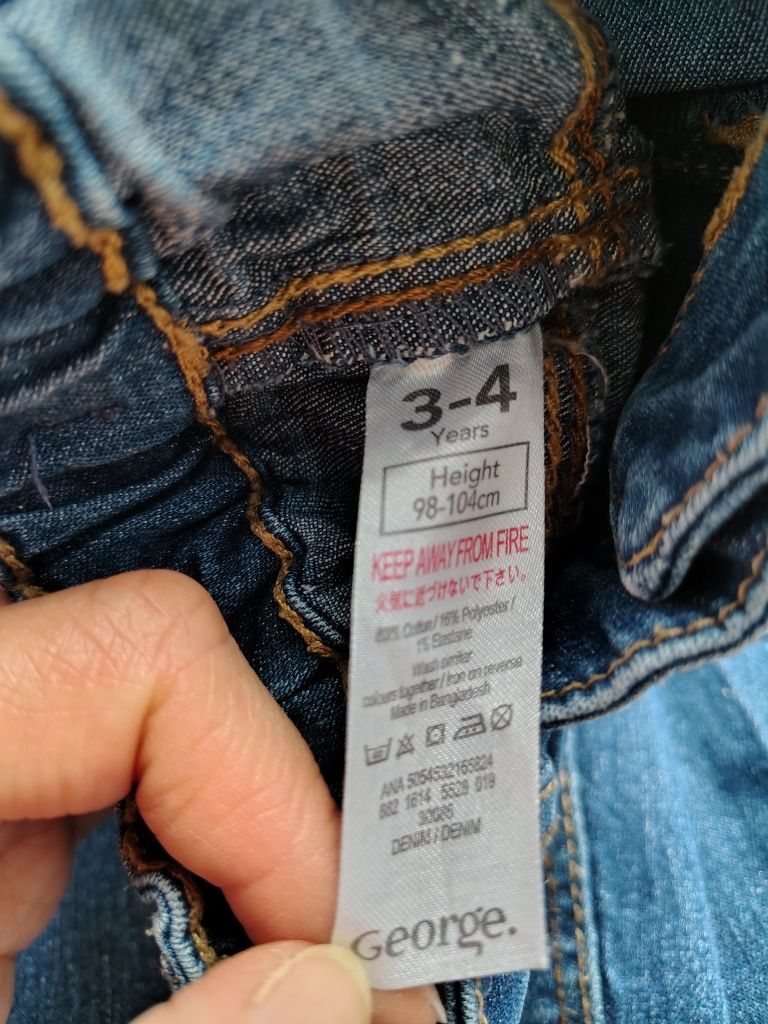 Zestaw 3 par spodni dziewczęcych rozm. 98/ 104 cm, 3-4 latka