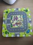Puzzle piankowe - miasto / Mata dla dziecka