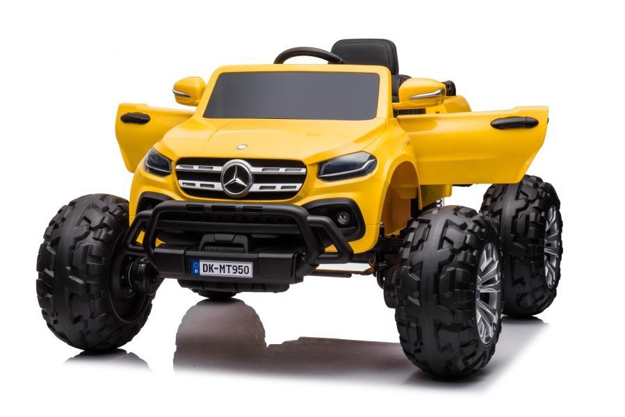 Auto Na Akumulator Mercedes DK-MT950 4x4 Złoto-Żółty Lakierowany