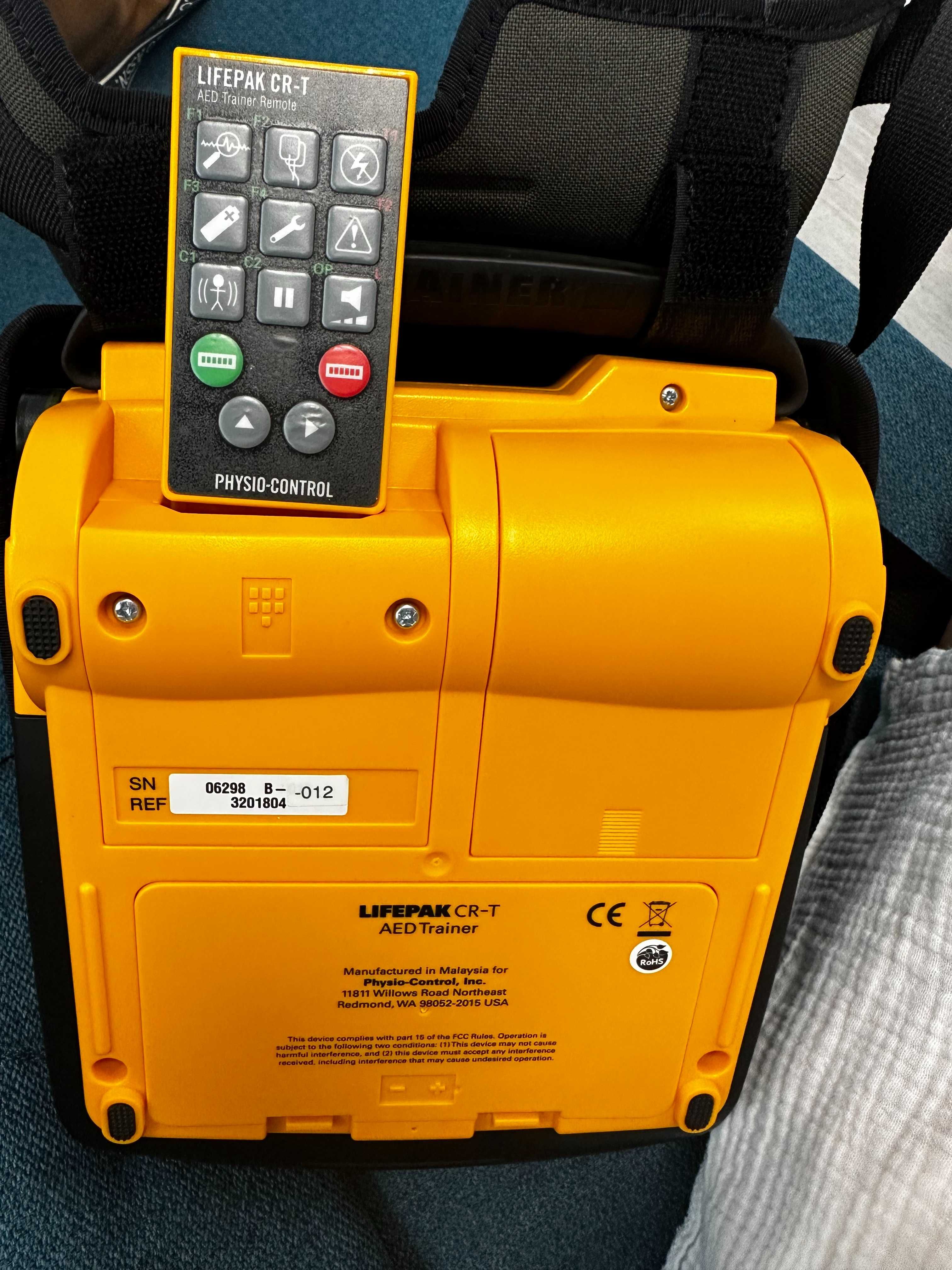 DEFIBRYLATOR  treningowy automatyczny LIFEPAK CR plus+ torba