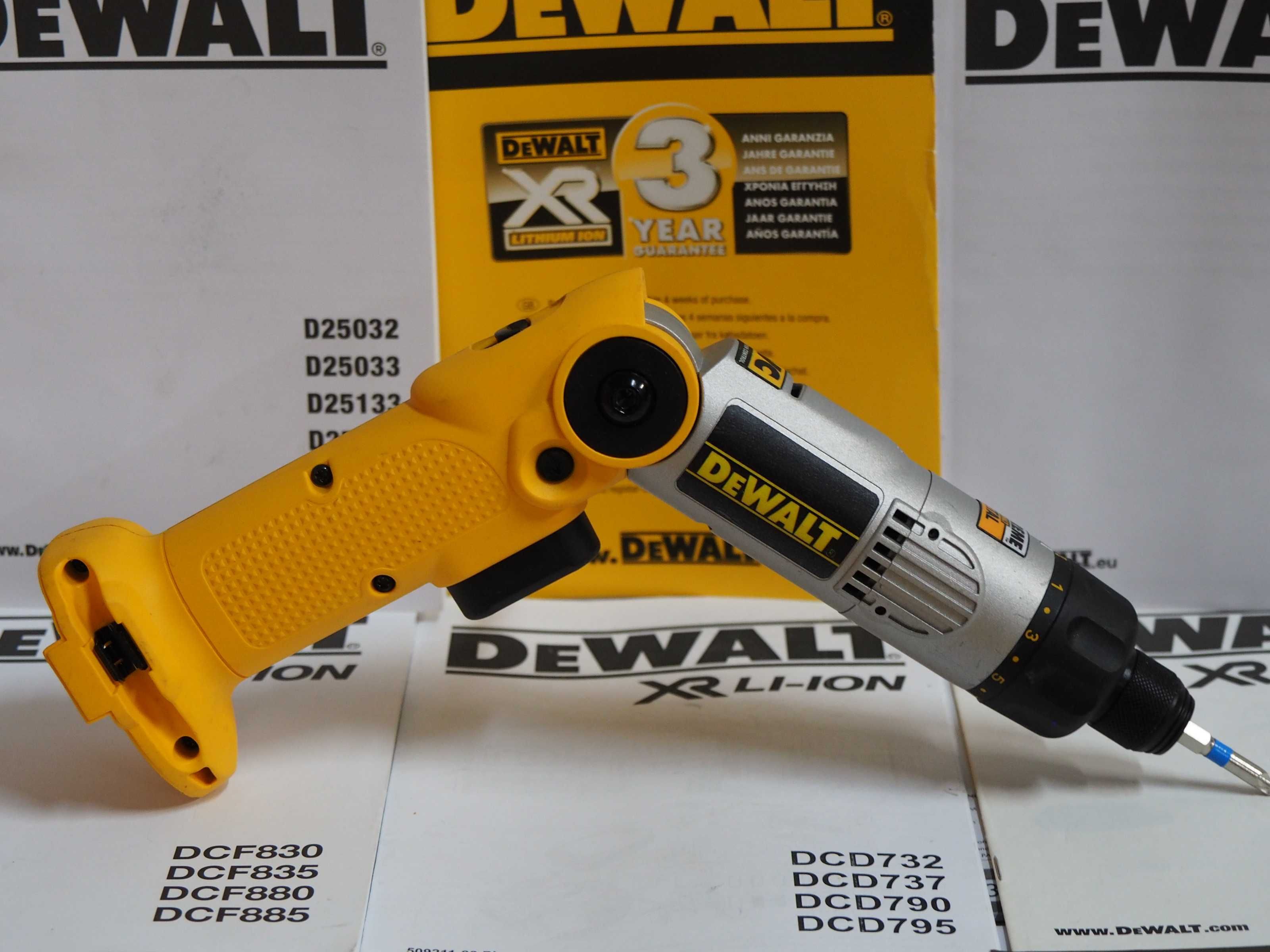 Sam korpus DEWALT DW 920 wkrętak na baterie 7,2v Ni-MH,NI-CD