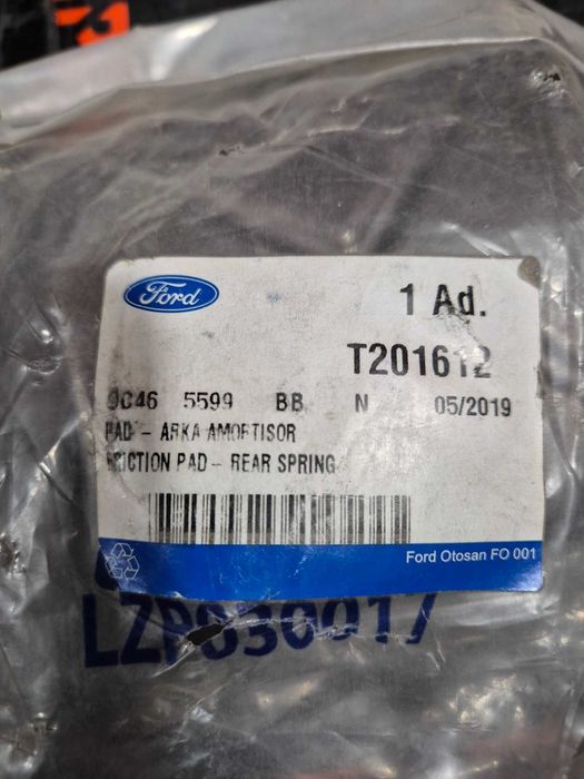 Подпятник рессоры задней FORD 3542D, 4142D, FORD T201612, 9C465599BB