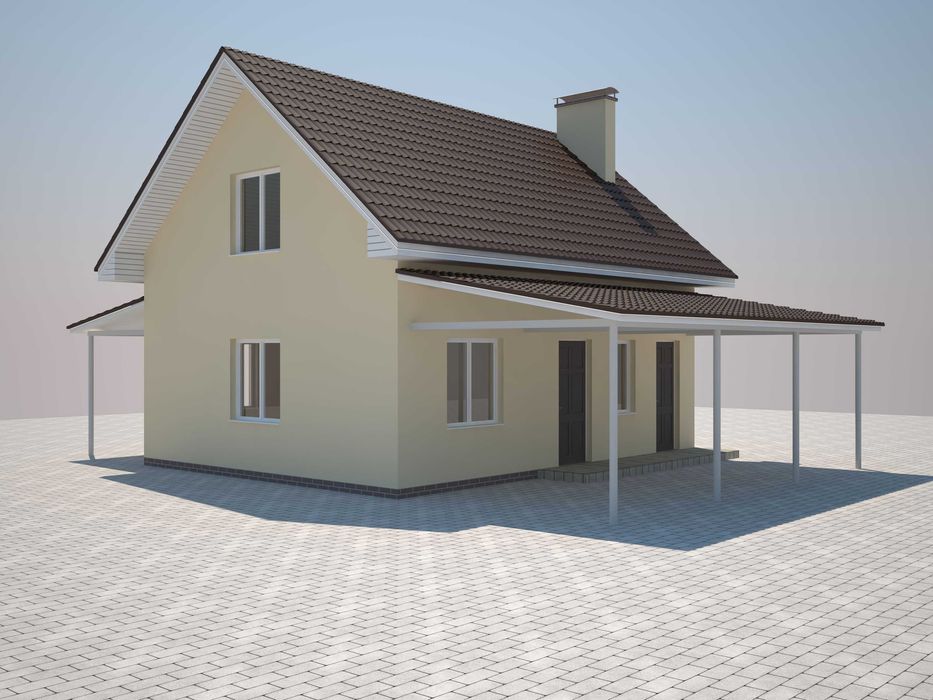 Продам новий будинок 90 кв. м і ділянкою на 15 соток. Велика Каратуль.