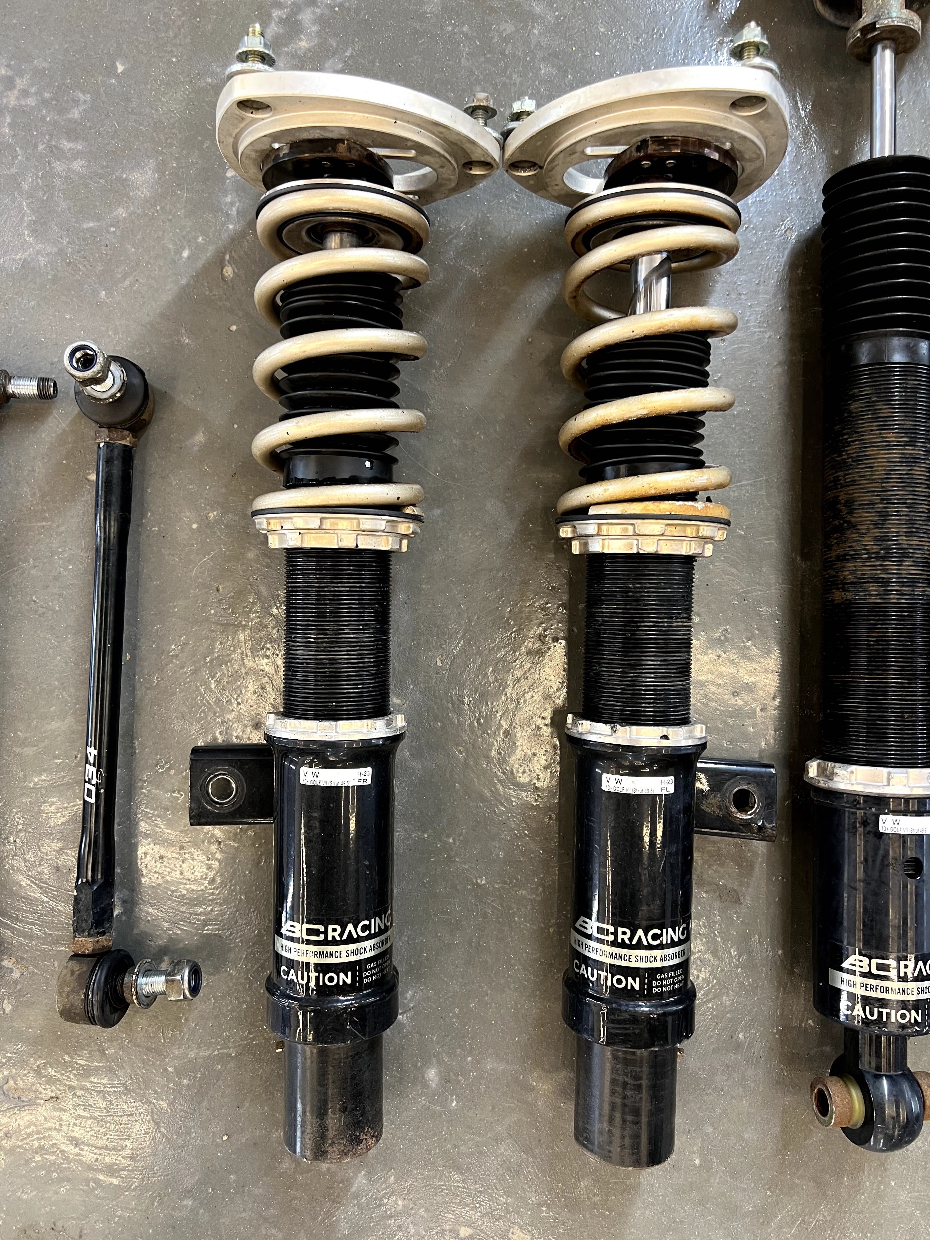 Bc racing coilovers vw golf 7 mk7 койловери
