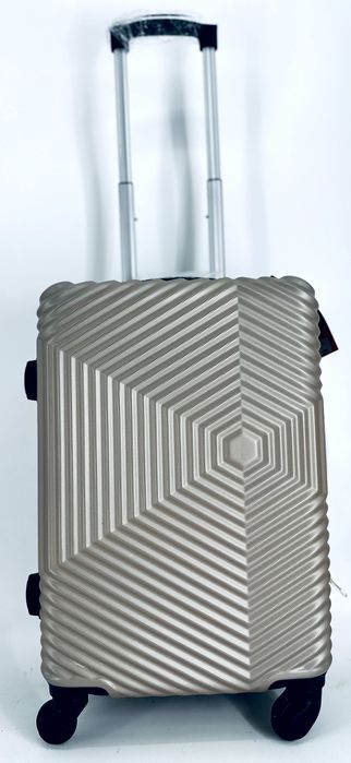 Nowa walizka kabinowa 55 cm wizzair złota beżowa