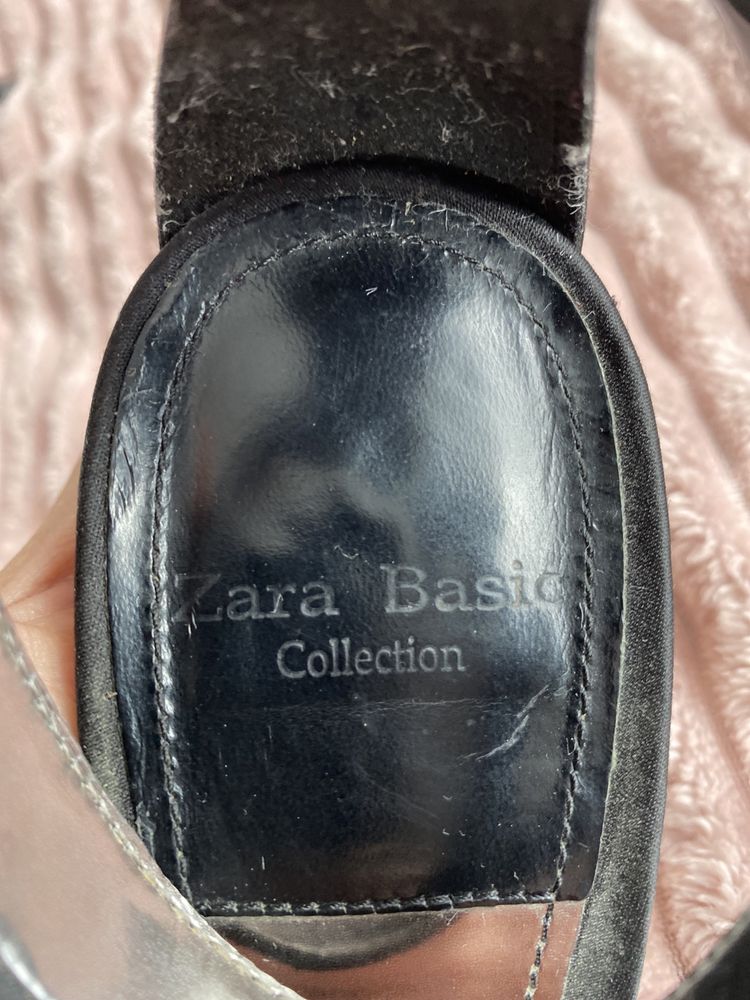 Zara єлегантні туфлі босоніжки з ремінцем