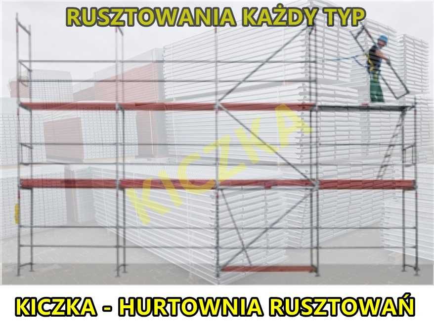 RUSZTOWANIA Typ BAUMANN Rusztowanie Ramowe Elewacyjne HURTOWNIA ~200m2