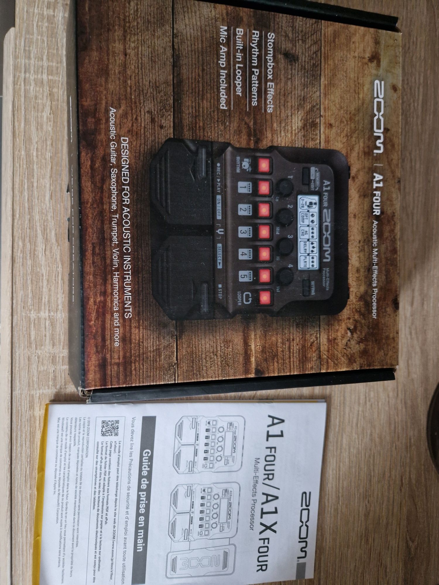 Multiefekt akustyczny Zoom A 1 Four