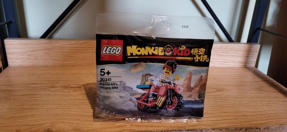 Lego 30341 Rower Kurierski Monkie Kid saszetka z klockami