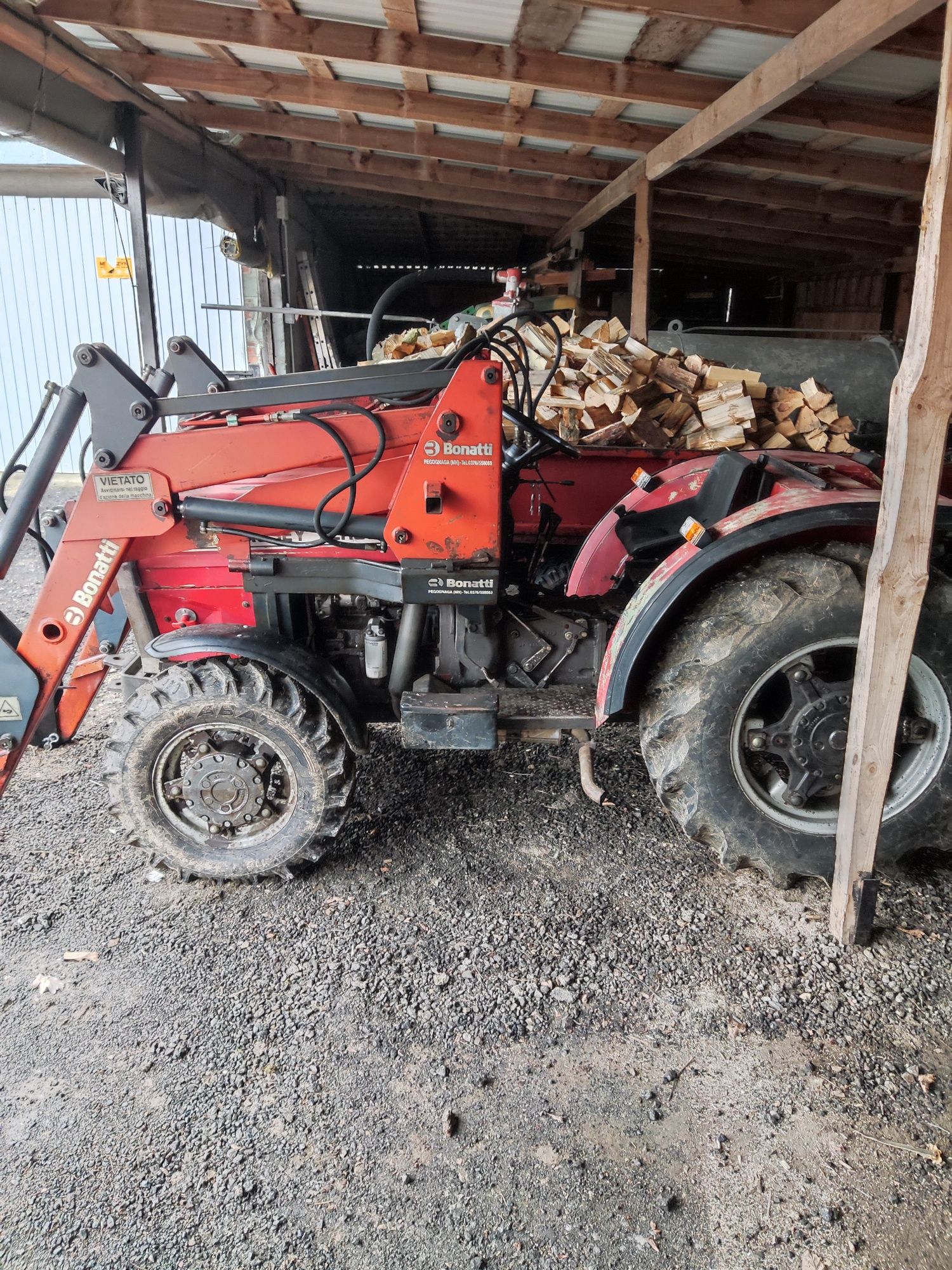 Massey Ferguson sadowniczy 154s z turem