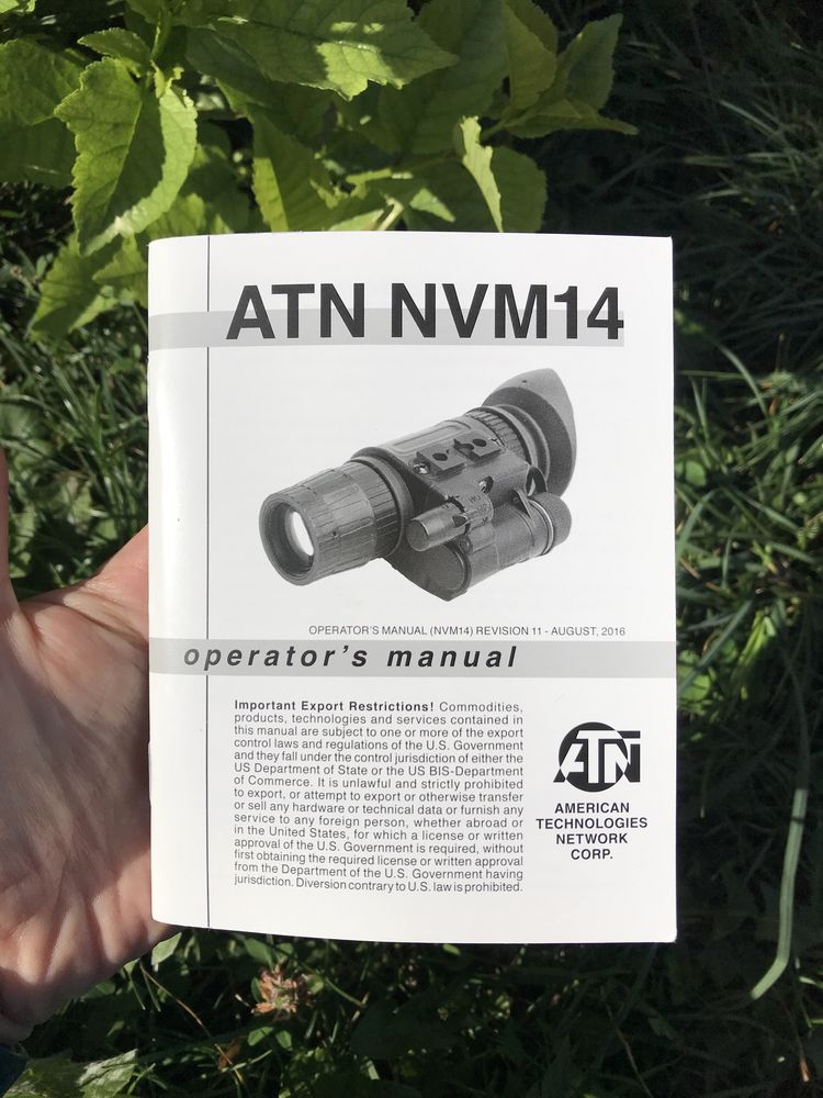 Прибор нічного бачення ATN NVM-14