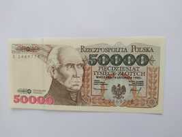 Banknot 50000 złotych UNC