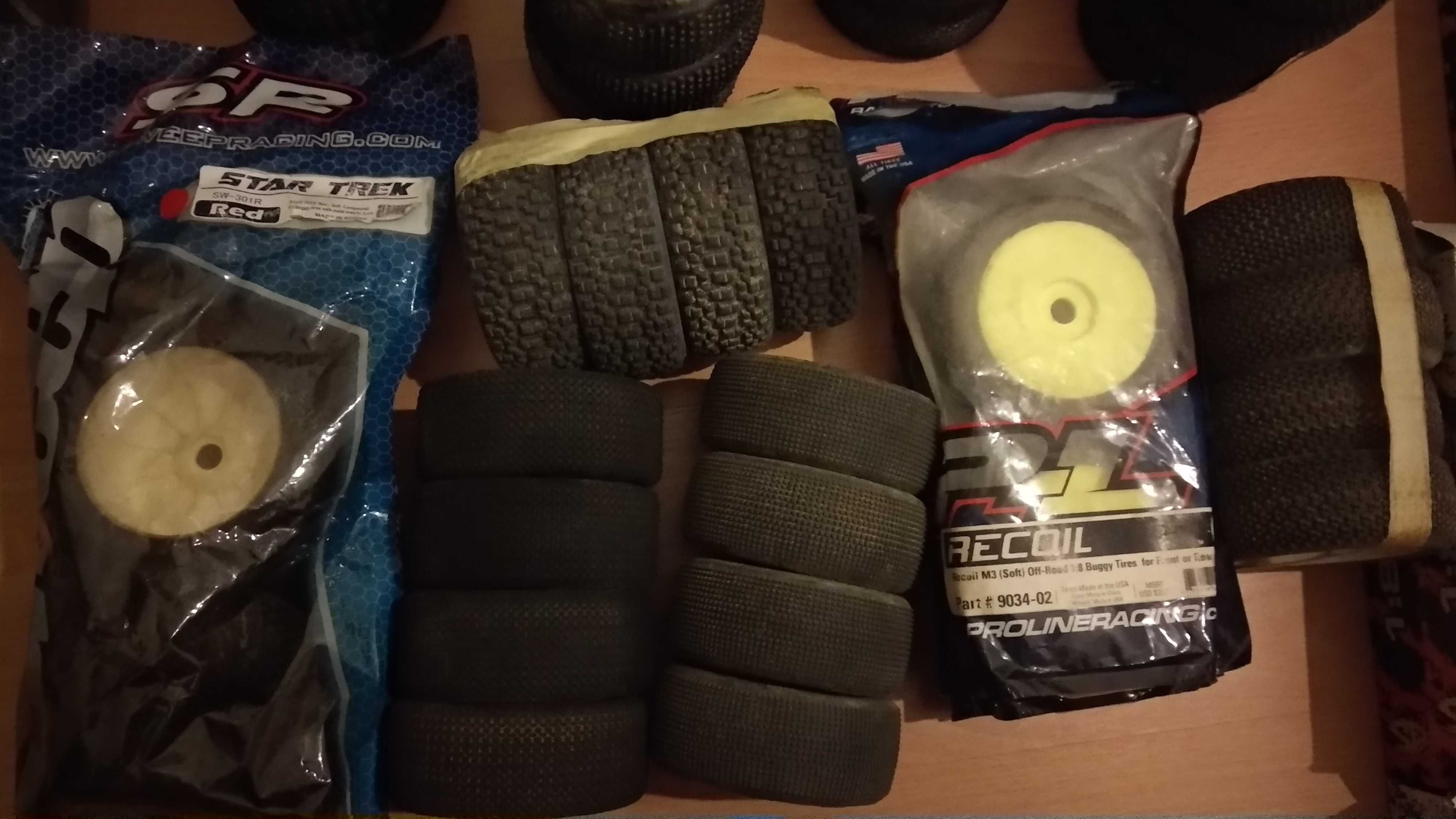 Vendo pneus RC várias marcas (PROLINE, AKA, Kyosho, Mugen, Associated)