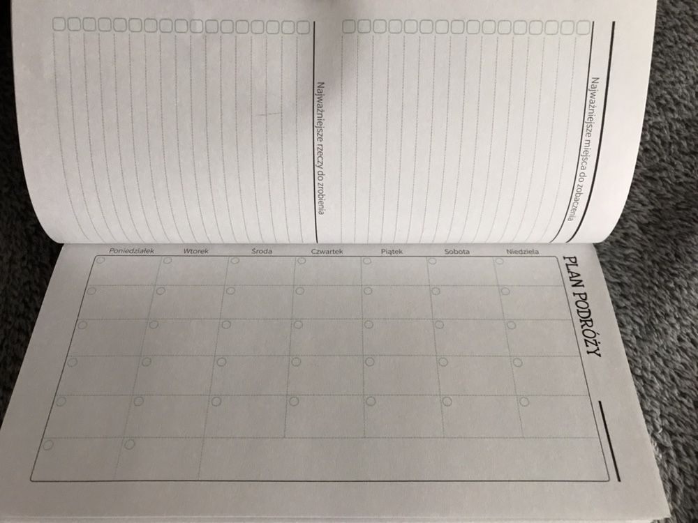 Planner podróży