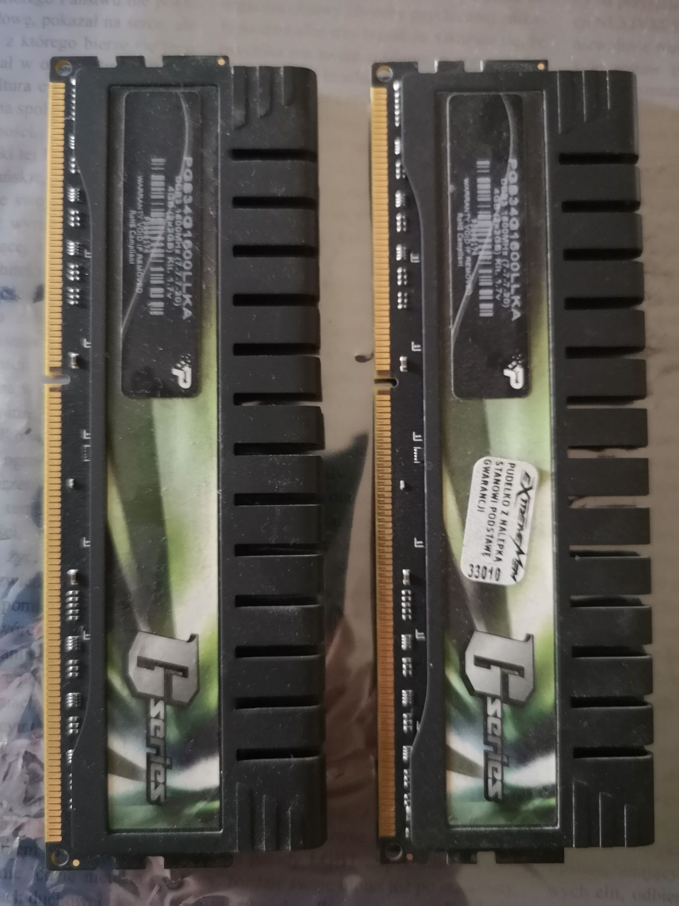 Pamięć DDR3 PATRIOT 4GB (2x2GB) [PGS34G1600LLKA]